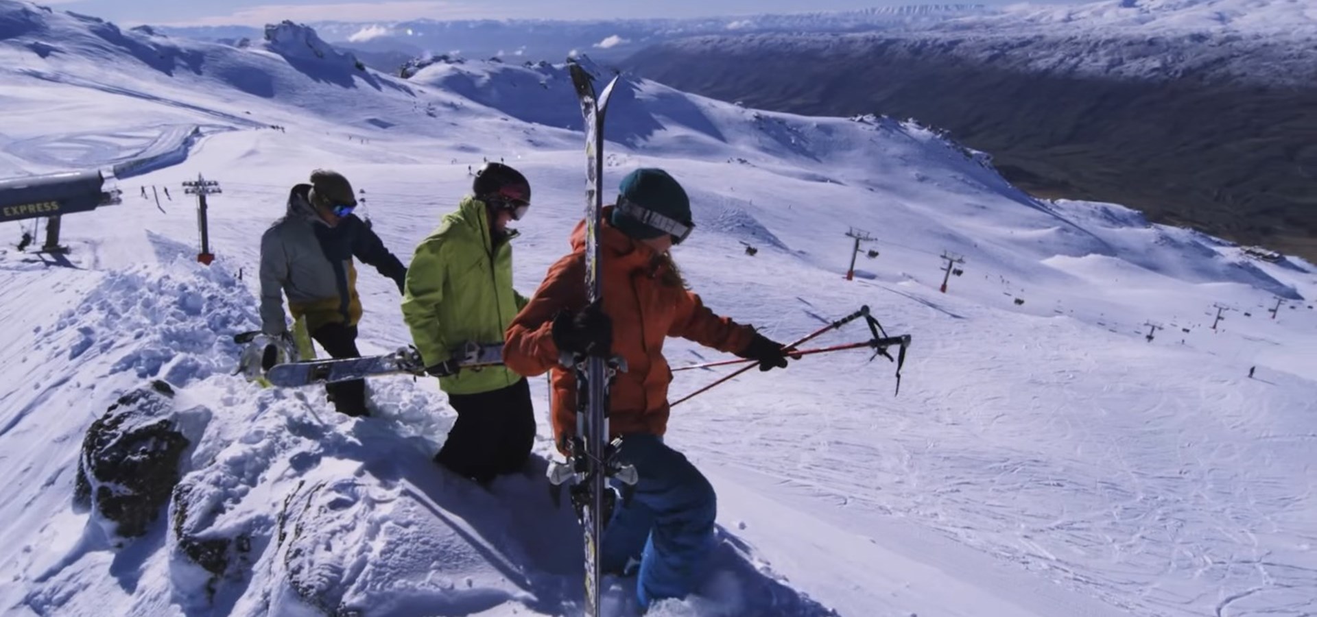 Cardrona - Ski fields in Queenstown - Basin - learn to ski