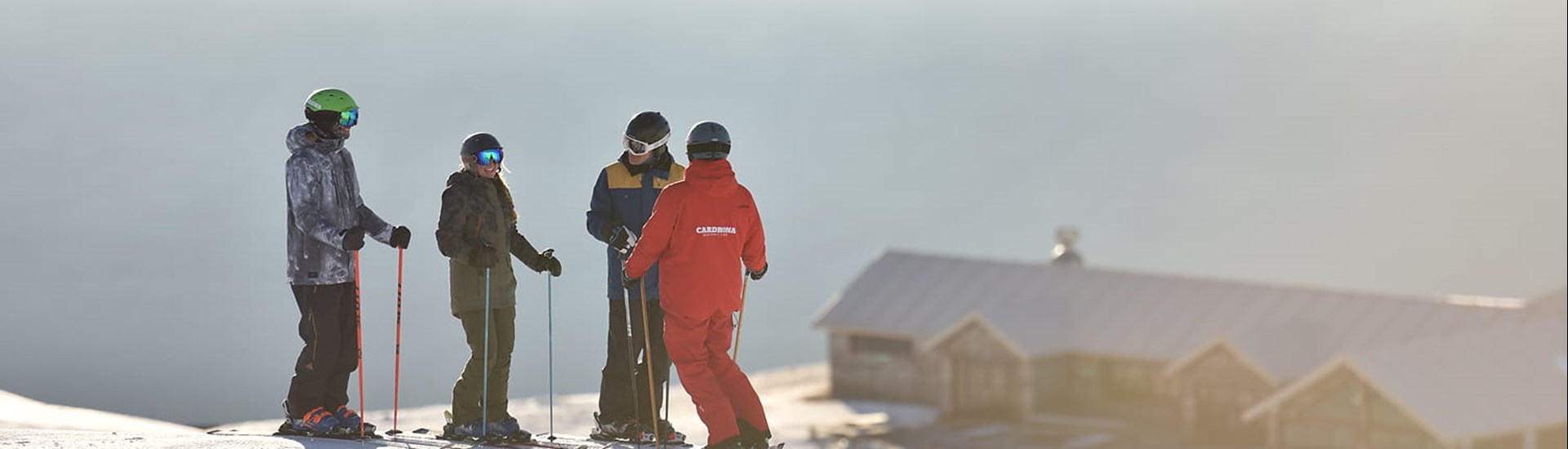 Cardrona ski snowboard lessons winter New Zealand 